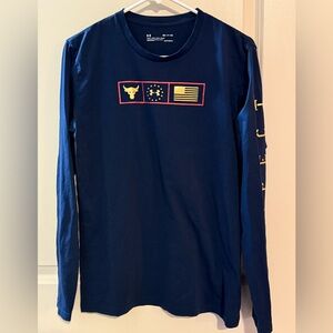 Under Armour Project Rock Men's Veteran’s Day Graphic Long Sleeve Tee